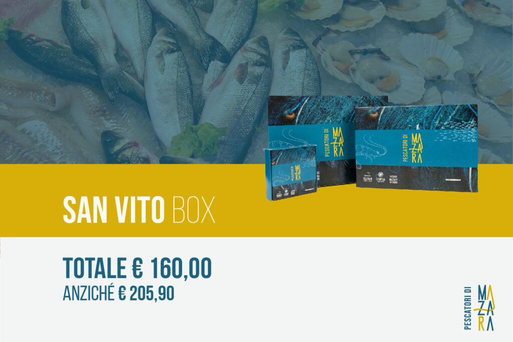 San Vito box confezione di pesce in offerta